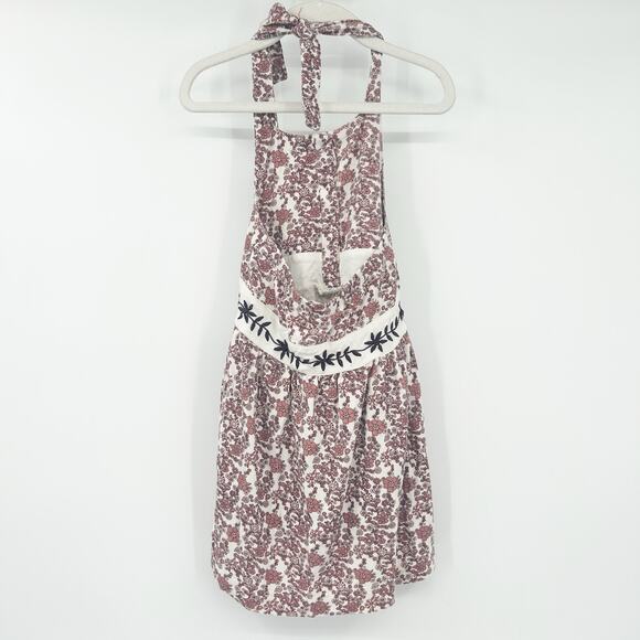 Kate Quinn Girls Summer Spring Boho Bamboo Ditsy Floral Halter Dress Size 3T - Picture 8 of 8